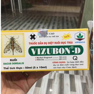 Thuốc dẫn dụ diệt ruồi đục trái VIZUBON