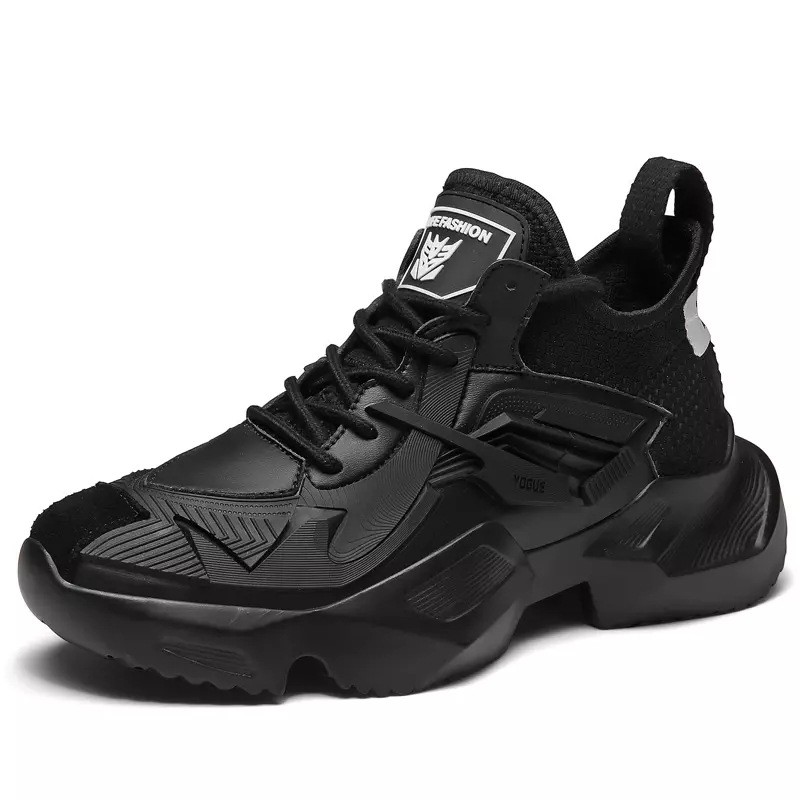 TẶNG lót tăng chiều cao_Giày nam sneaker thể thao siêu nhẹ đế cao 4cm phong cách Hàn Quốc giaynam_G92 đen đỏ | BigBuy360 - bigbuy360.vn