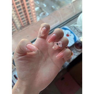 charm gấu trong nail