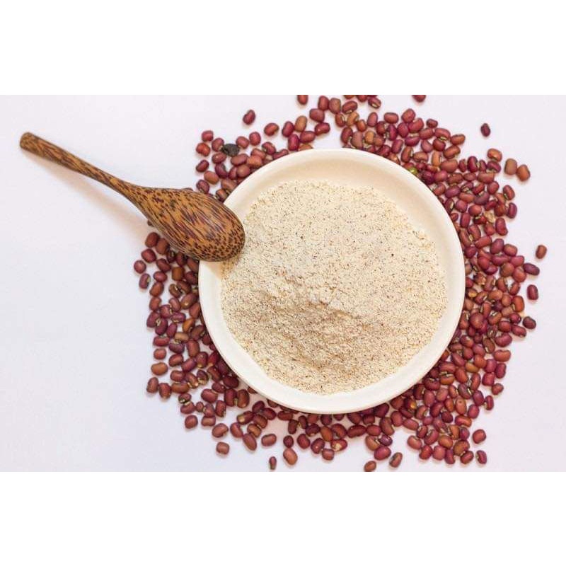 Bột đậu đỏ nguyên chất 100g dùng  đắp mặt & tắm  body