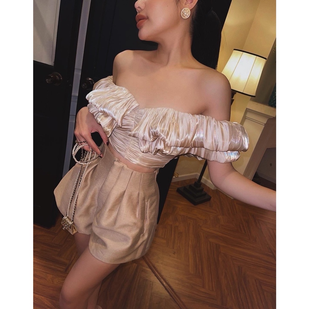 [ ZUKY CLOTHING ] Áo bèo bẹt vai croptop 𝑀𝑖𝑟𝑎𝑙𝑖 𝑇𝑜𝑝