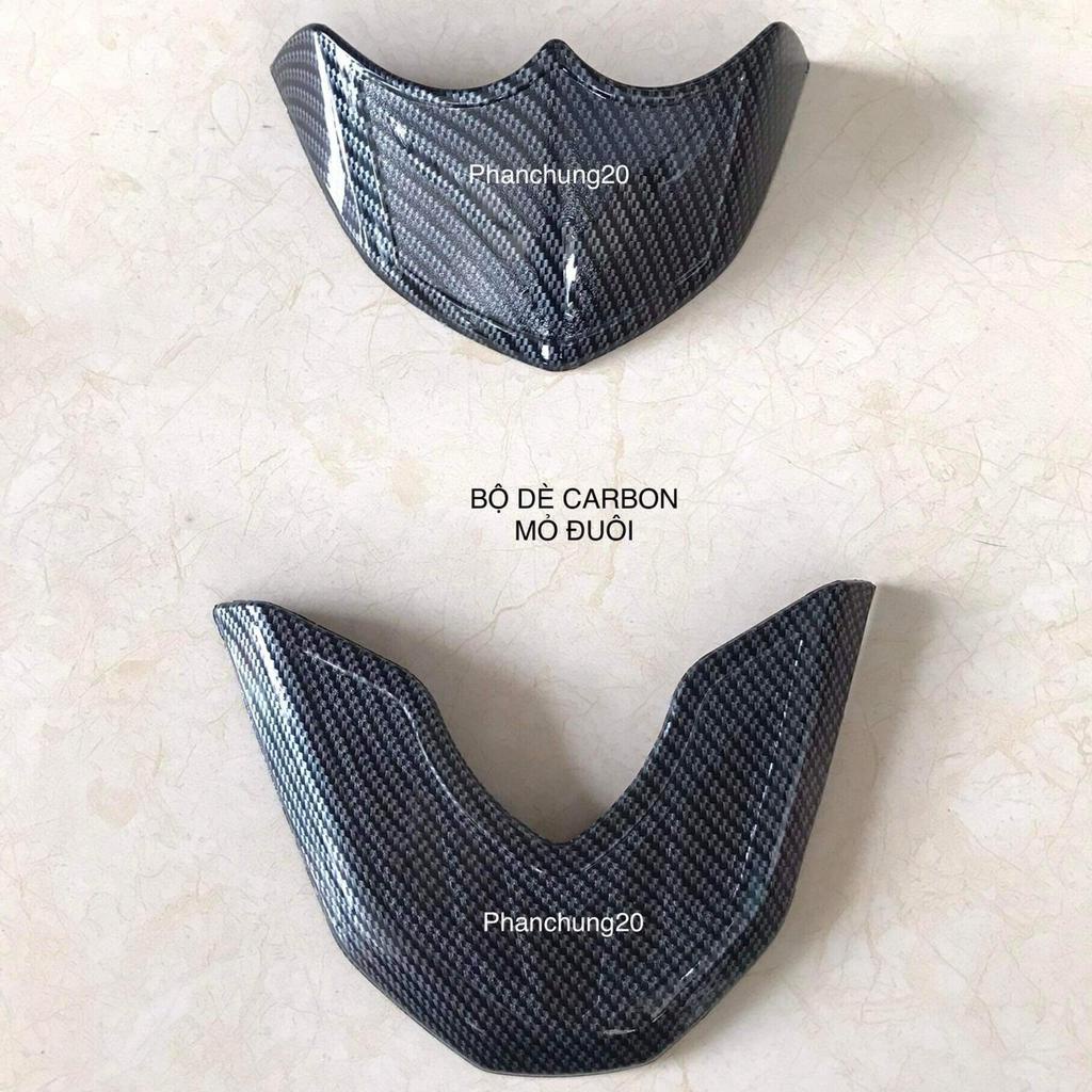 CẶP ỐP MỎ DÈ TRƯỚC SAU DÙNG CHO ĐỜI XE FREEGO / FREEGO S CACBON
