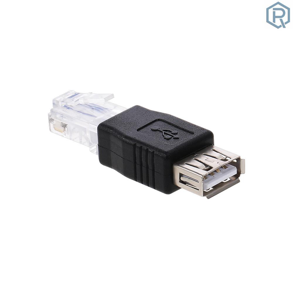 Đầu Chuyển Đổi Usb Sang Rj45 2.0 Cái Sang Ethernet Rj45 Male | BigBuy360 - bigbuy360.vn