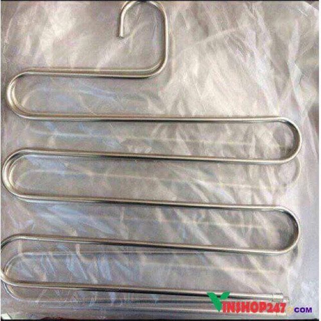 Combo 3 móc quần inox 5 tầng