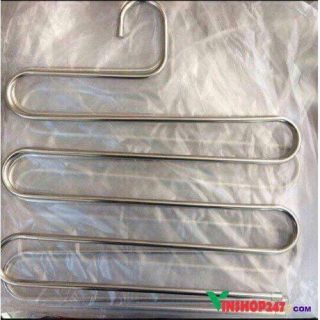 Combo 3 móc quần inox 5 tầng
