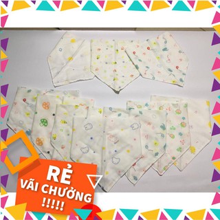 Yếm Xô Quàng Cổ Cài Nút Cho Bé
