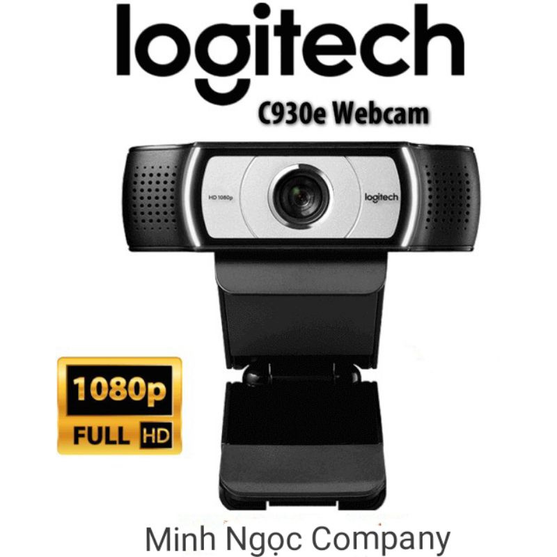 Webcam Logitech C930E Full HD 1080P - Hàng Chính Hãng