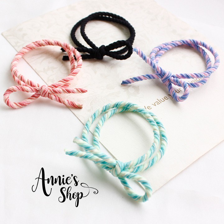 CH018 Cột tóc handmade sample nhiều màu