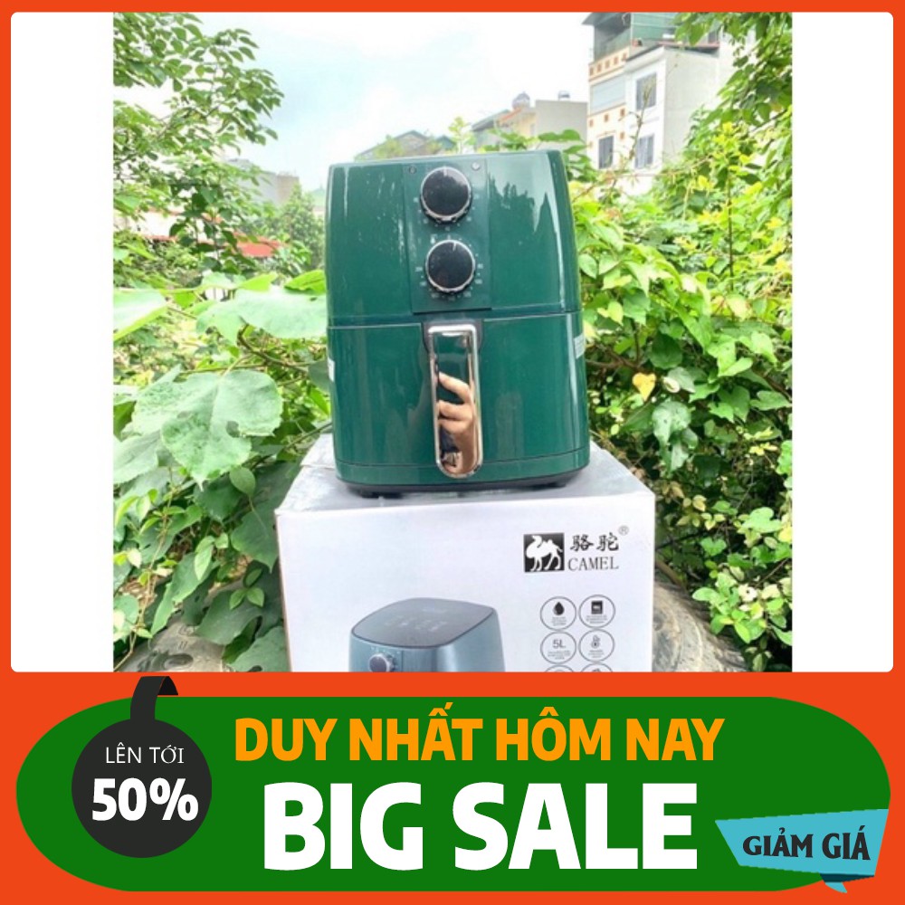 [ Bảo Hành Nửa Năm] Nồi Chiên Không Dầu Camel 5l SIÊU RẺ | BigBuy360 - bigbuy360.vn