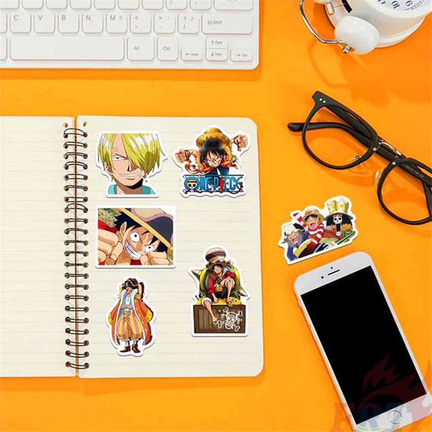 ❉ ONE PIECE STAMPEDE Series 01 Stickers ❉ 50Pcs/Set DIY Fashion Luggage Laptop Skateboard Doodle Decals Stickers