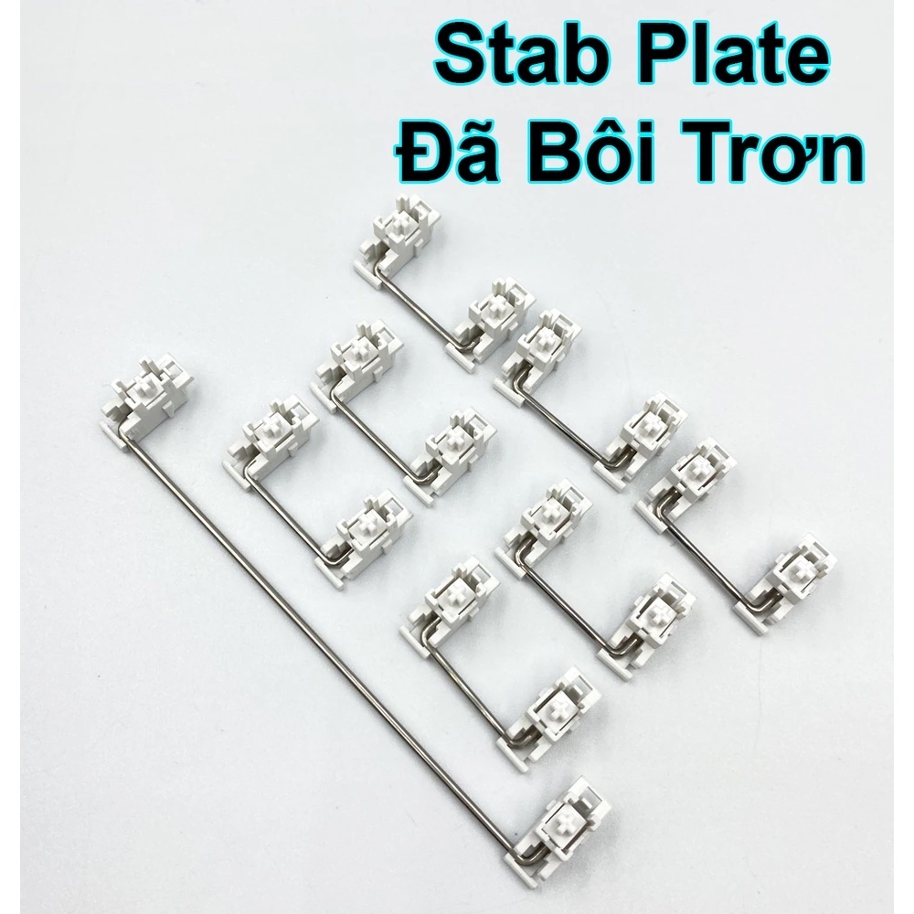 Bộ stab thanh cân bằng bàn phím cơ đã bôi trơn loại Stabilizer Plate Mount