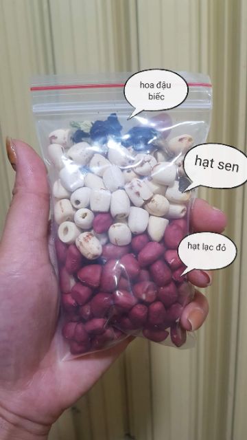 Sét  Hạt nấu sữa/cháo
