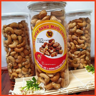 Hạt điều rang muối tách vỏ lụa loại I 500gr, Hạt điều rang ĐăkLăk to đều, thơm bùi, hàng vụ mới