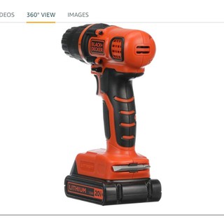 Máy khoan vặn vít dùng pin Black Decker LDX120C