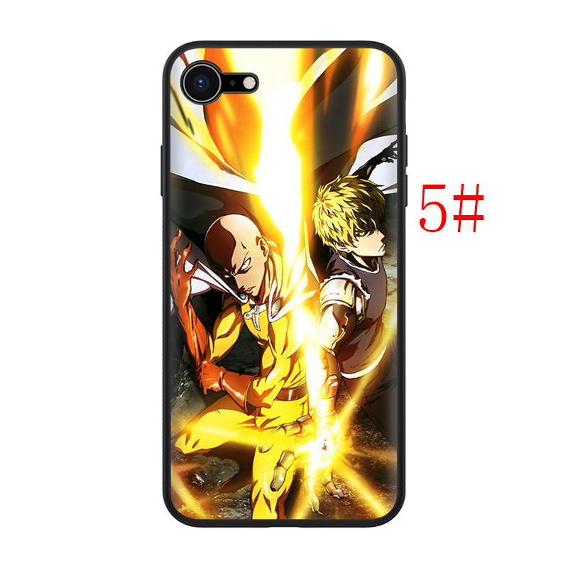 Ốp điện thoại TPU silicone mềm anime One Punch Man T137 cho iPhone 8 7 6S 6 Plus 5 5S SE 2016 2020