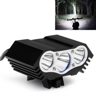 Đèn xe đạp siêu sáng 2/3 pha 1200 lumens 3 chế độ sáng