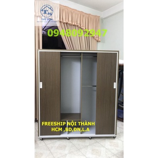 Tủ áo quần cửa lùa _ new 100%_freeship