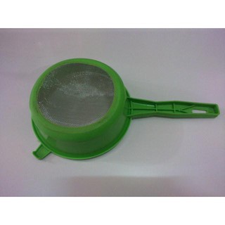 Rây lọc thức ăn có tay cầm bằng nhựa tiện lợi chuyên dụng, lọc cua, lọc nước mía