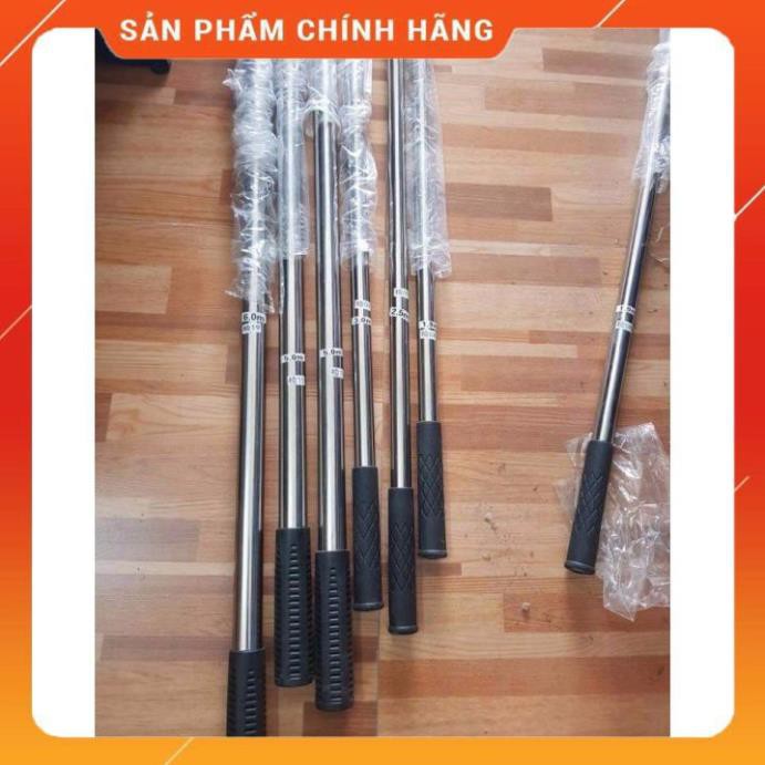 [SALE]  [Tặng 1 Túi Bổi + Móc] Sào Bẫy Chim, Sào Rút Inox Đa Năng Dài 1m5 3m 5m 6m 7m