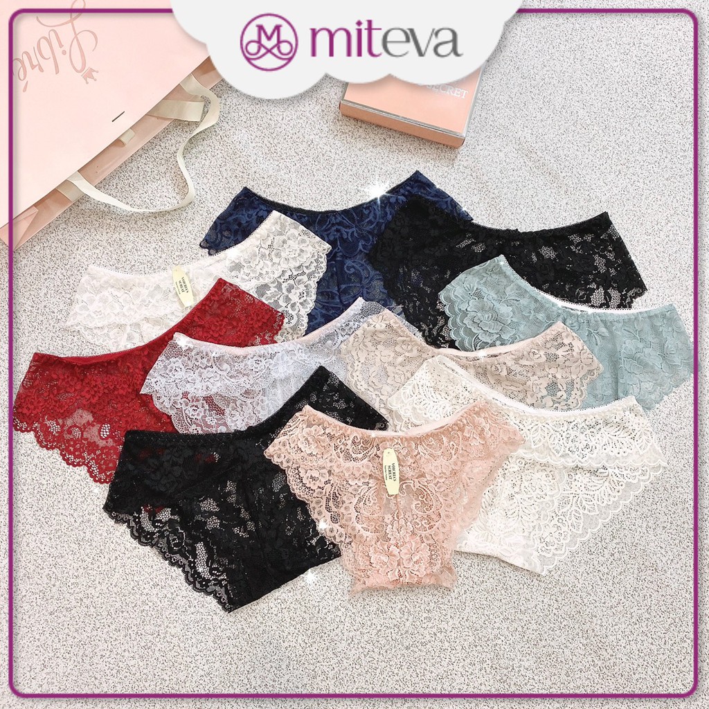 Quần Lót Ren Nữ Cạp Chéo mềm mại sexy quyến rũ gợi cảm MITEVA QL13 | BigBuy360 - bigbuy360.vn