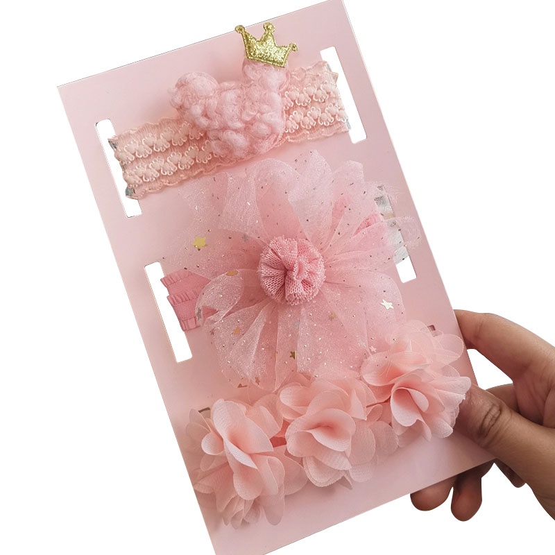 Set 3 Băng Đô Nơ Xinh Xắn Dành Cho Bé Gái