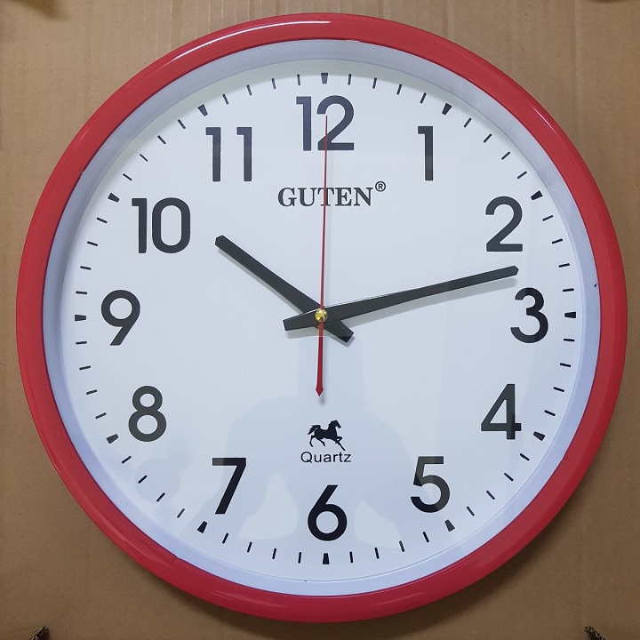 Đồng Hồ Treo Tường Kim Trôi 34cm GUTEN