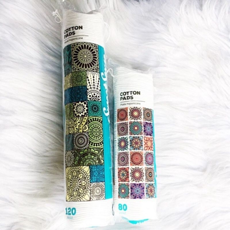 Bông Tẩy Trang SweetSense siêu mềm mịn 120 miếng Balan