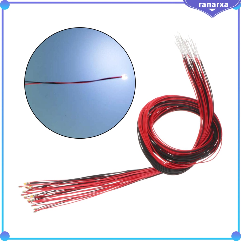 Bộ 10 Đèn LED Mini 3V 30cm Dùng Trang Trí Sân Vườn DIY