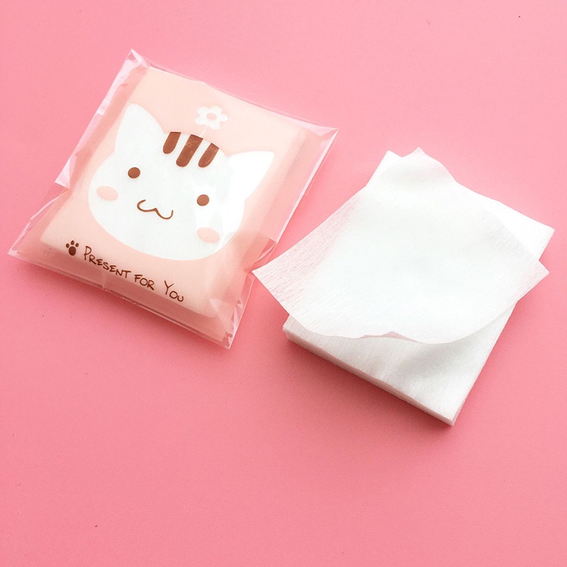 [Hàng mới về] Túi 25 Bông Tẩy Trang Mini Xinh Xắn Nhỏ Gọn Tiện Dụng