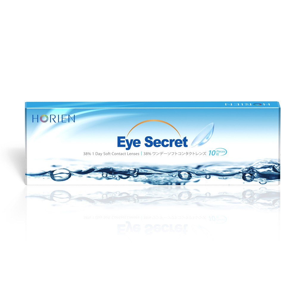 Bộ 5 cặp kính áp tròng không màu dùng 1 ngày Eye Secret (Độ cận từ 1.0-8.0)