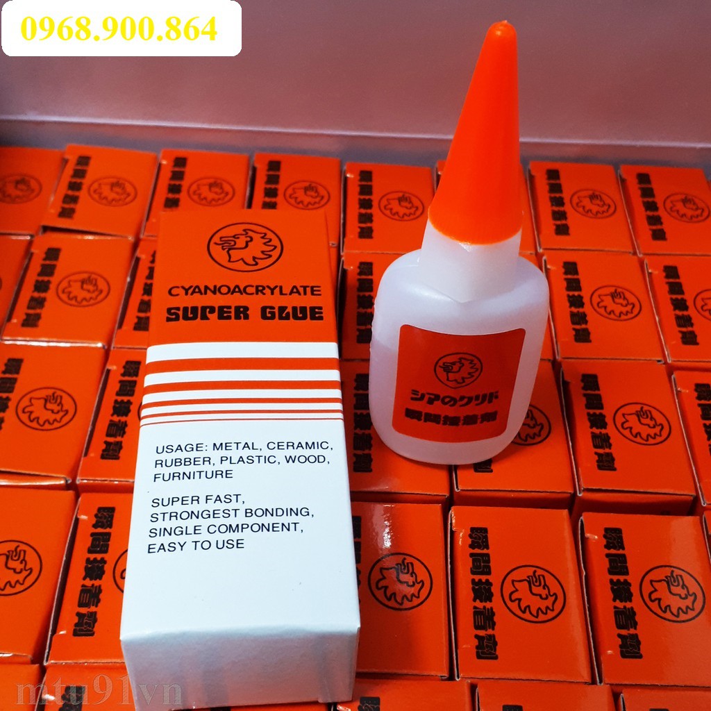 : Keo Dán 502 Cyanoacrylate không tạo khói