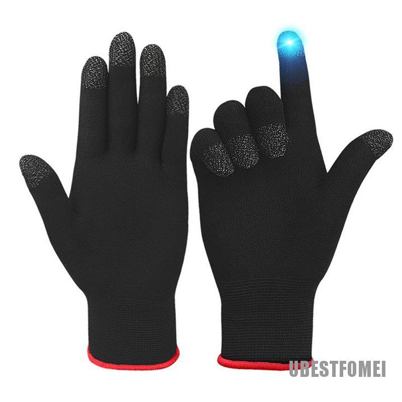 1 Cặp Vỏ Bọc Ngón Tay Chơi Game Chống Mồ Hôi Thoáng Khí