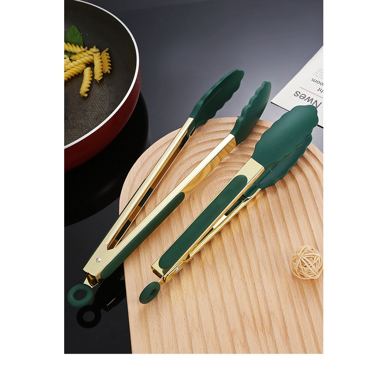 Kẹp Gắp Thức Ăn Bằng Silicone Chống Trượt Tiện Lợi