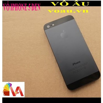 VỎ IPHONE 5 MÀU ĐEN [VỎ ĐẸP]