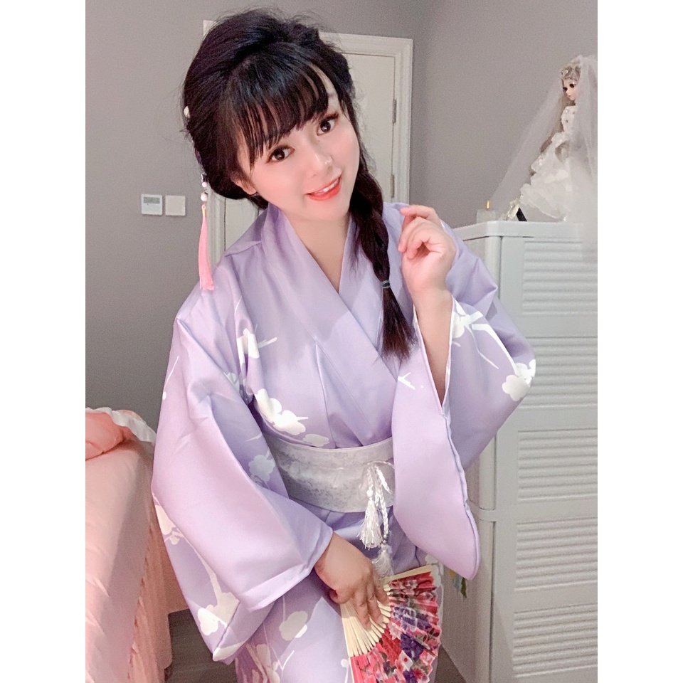 Trang Phục Kimono Truyền Thống Nhật Bản Yukata Nữ Nhật Bản