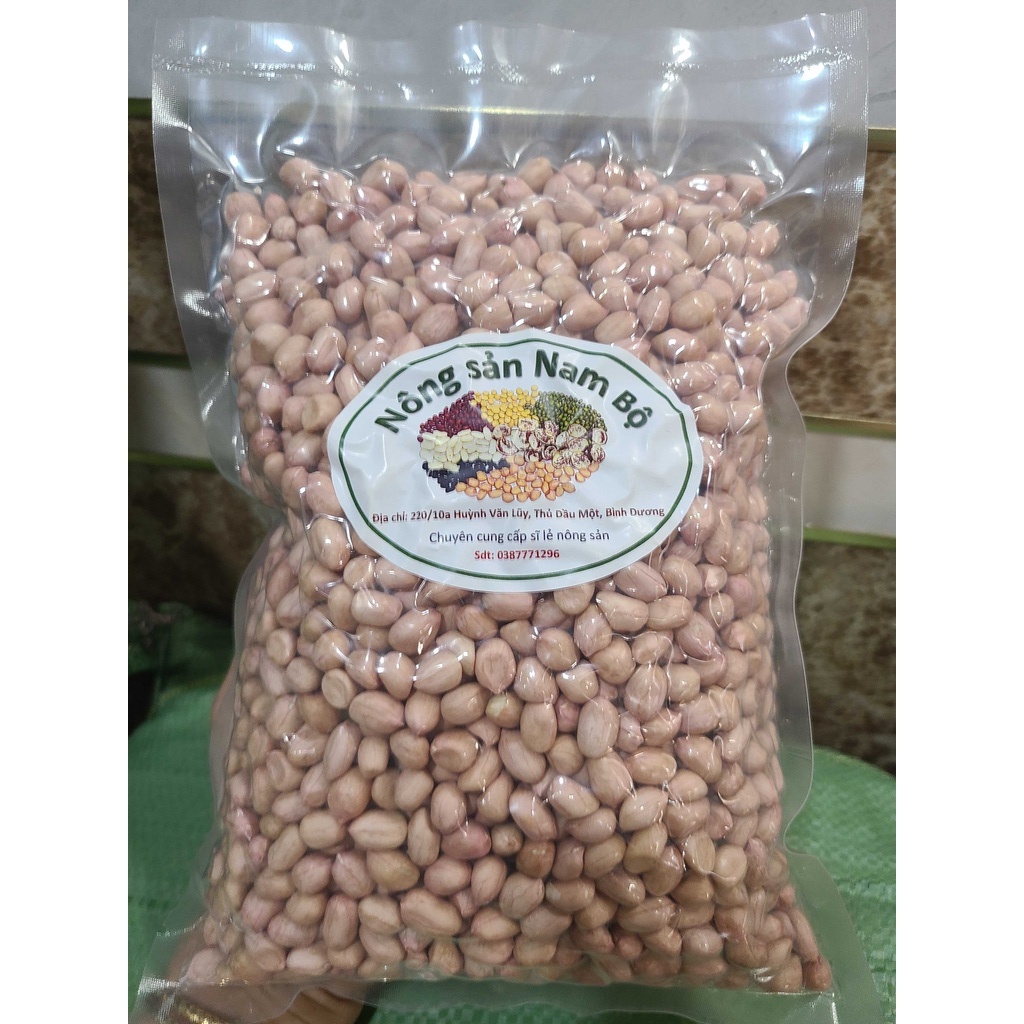 Đậu phộng sống thơm ngon - 2 loại lớn/nhỏ - hình thật chụp tại cơ sở