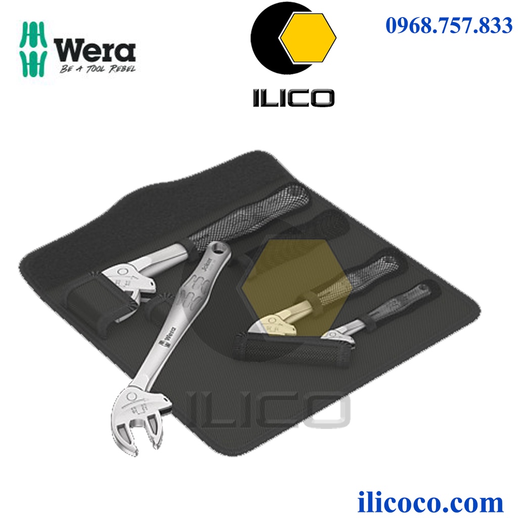 Bộ Cờ Lê Tự Đặt Wera 6004 Joker 4 Chiếc 05020110001 - ILICO