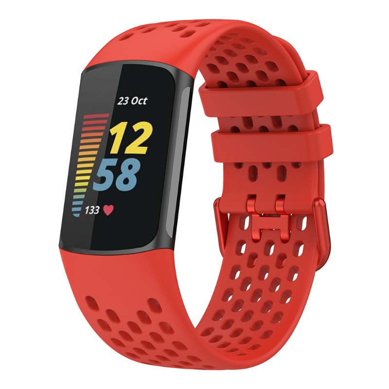 Dây Đeo Tay Bằng Silicone Cho Đồng Hồ Fitbit-Charge 5