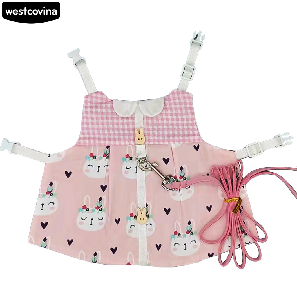 Dây dắt thỏ đi dạo màu sắc rực rỡ