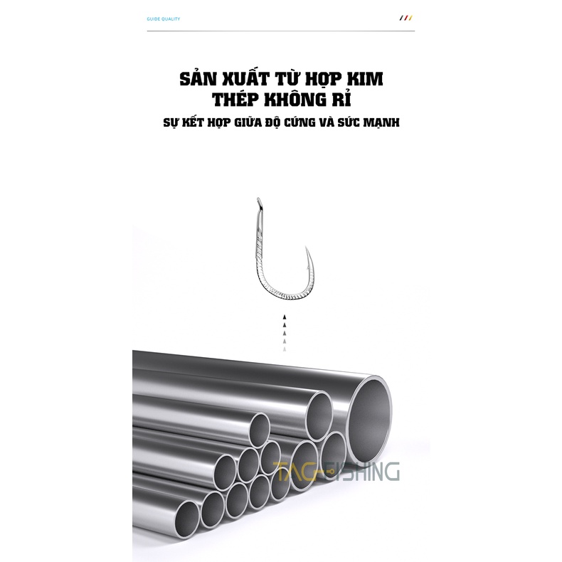 Lưỡi Câu Guide Săn Hàng Cao Cấp – Vẩy Rồng