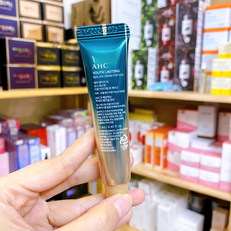 Kem Dưỡng Vùng Mắt AHC Bản Xanh Mini Hàn Quốc 12ml