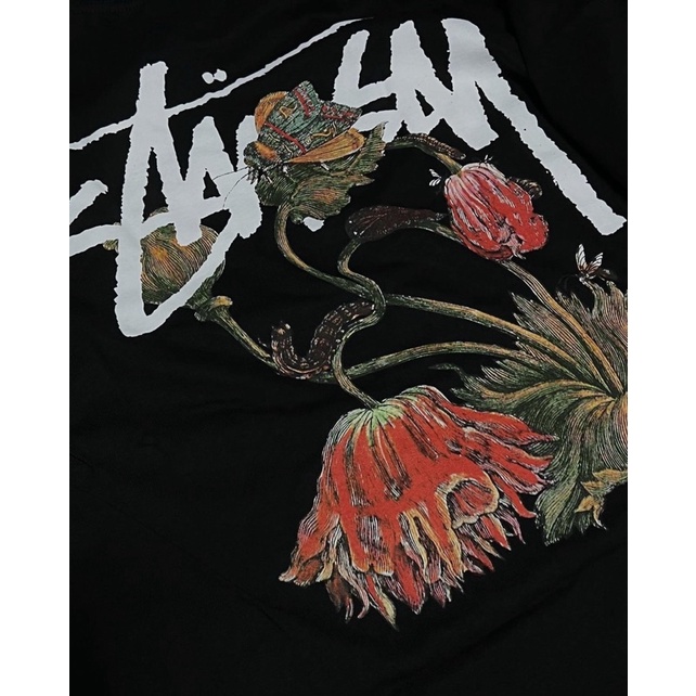Áo Thun Stussy Withered Flower 100% CÓ SẴN