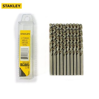 Mũi khoan sắt 7mm hss stanley sta50094b10