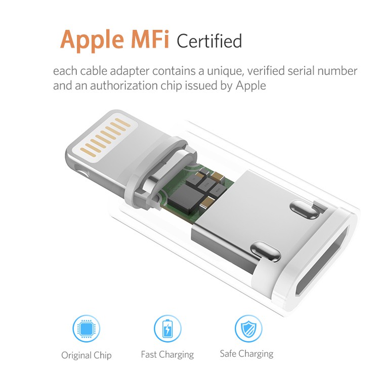 Cáp sạc nhanh 2.4A đa năng 2 in 1 dài 1M chuyên sạc các dòng điện thoại SamSung iPhone bảo hành 1 năm IL16 dây sạc