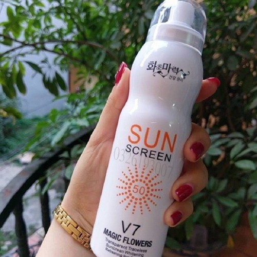 Xịt chống nắng hàn quốc sun screen v7_HÀN QUỐC