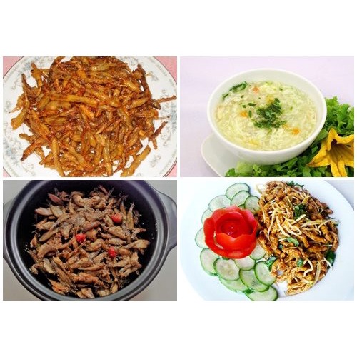 Cá cơm chay, thực phẩm chay Bát Nhã