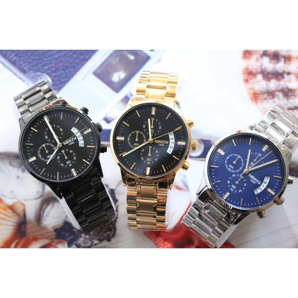 [GIÁ SỐC] Đồng Hồ Nam Nibosi 1985 Đẳng Cấp Doanh Nhân | BigBuy360 - bigbuy360.vn