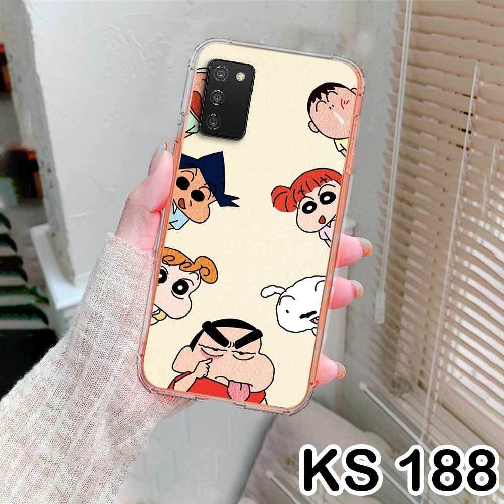 [HOT} Ốp lưng Samsung A03/A03s in hình Shin -  Cậu bé bút chì siêu dễ thương, giá tốt