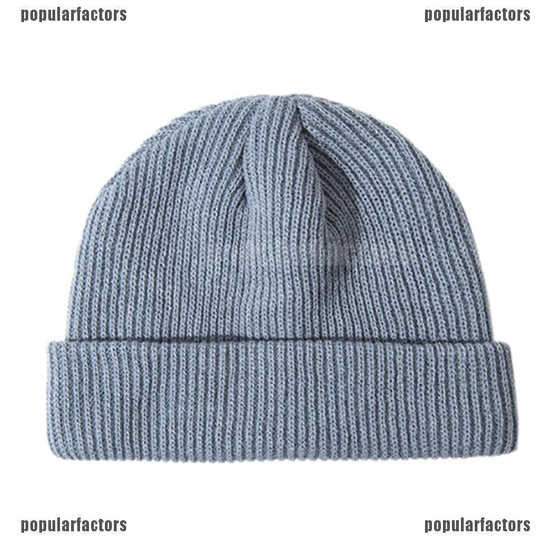 Mũ Len Beanie Kẻ Sọc Ấm Áp Thời Trang Mùa Đông Cho Nam Và Nữ