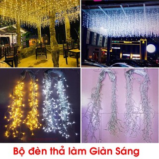 Đèn LED Rèm Treo Ngoài Trời 8 Hiệu Ứng Chớp - Chống Thấm Nước-GIÁ RẺ BẤT NGỜ